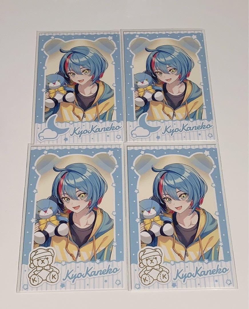 金子鏡 NIJIベア アクリルスタンドとチェキ にじさんじEN Amazon.co.jp: